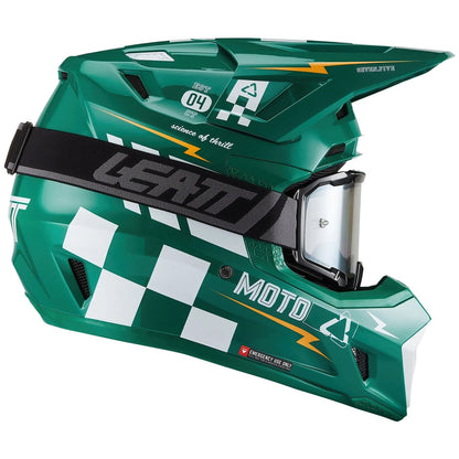 Leatt 7.5 V27 Jade Green Helmet