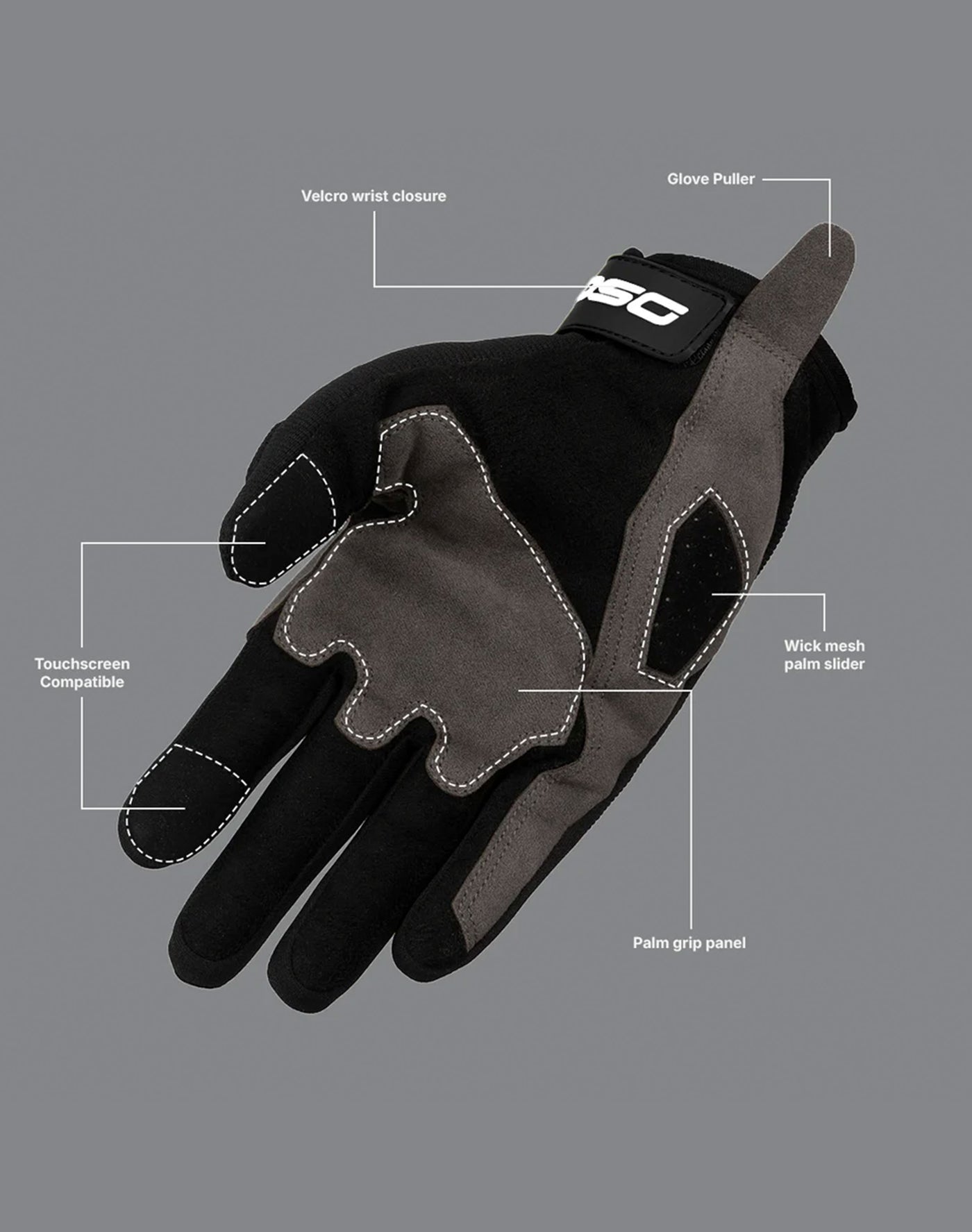 ALPHA AIR RIDING GLOVES