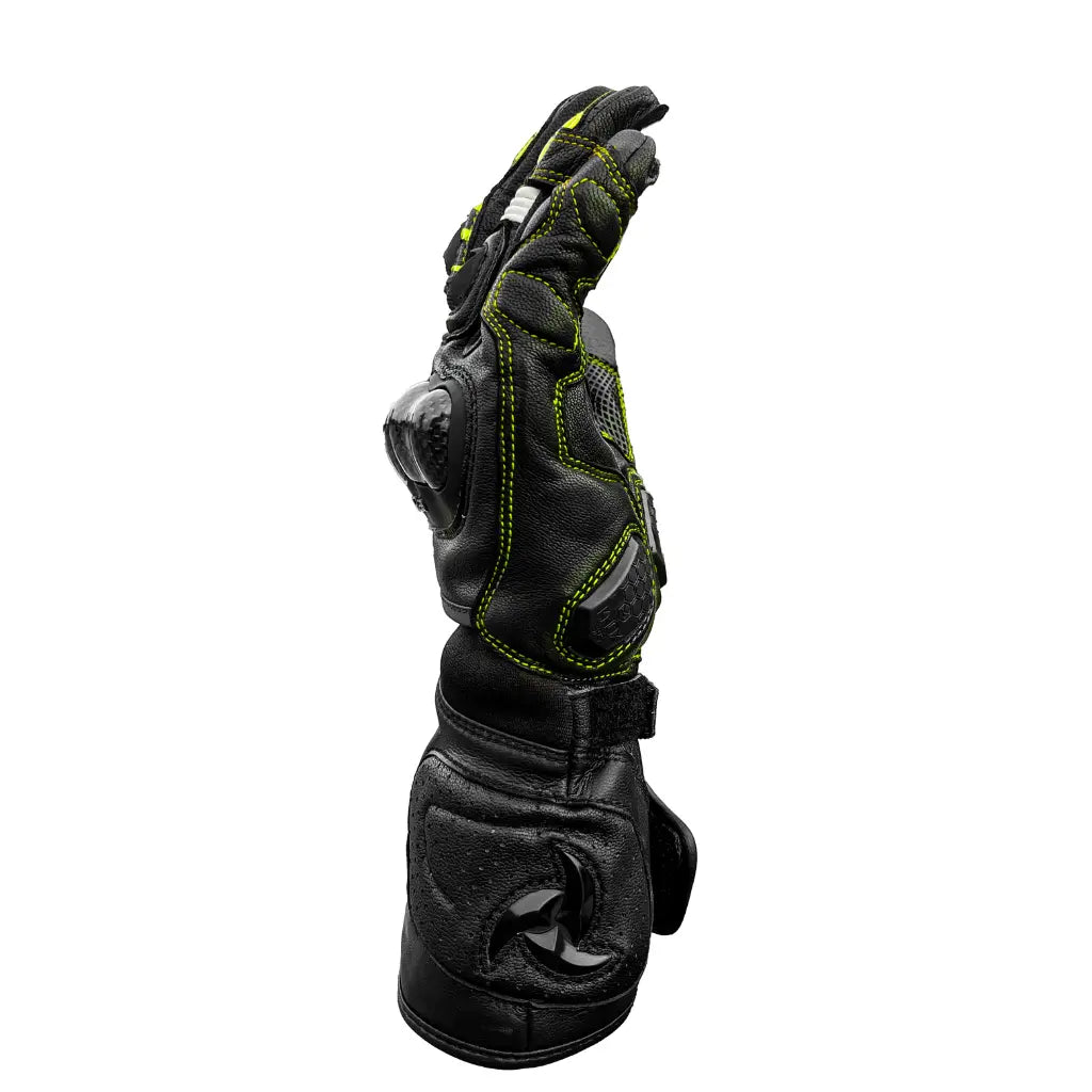 RAIDA AEROPRIX CARBON EDITION GLOVES | HI-VIZ