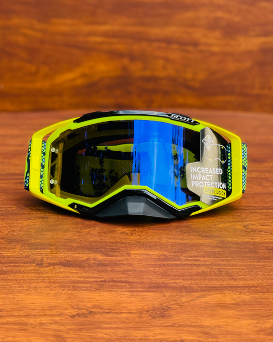 SCOTT PROSPECT GREEN-BLUE LENS | MX GOGGLES