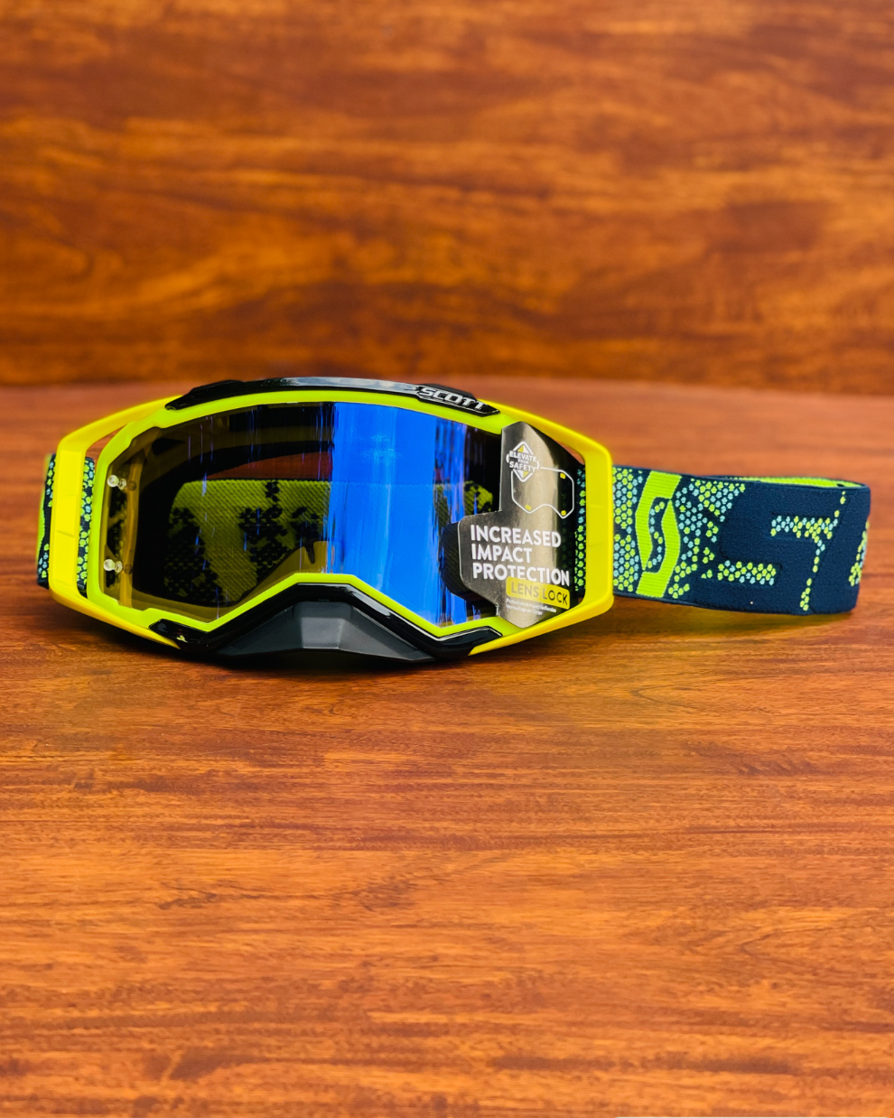 SCOTT PROSPECT GREEN-BLUE LENS | MX GOGGLES