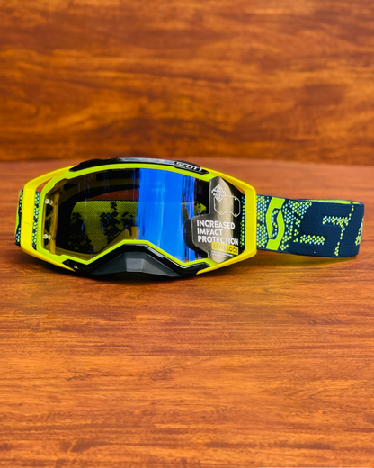 SCOTT PROSPECT GREEN-BLUE LENS | MX GOGGLES