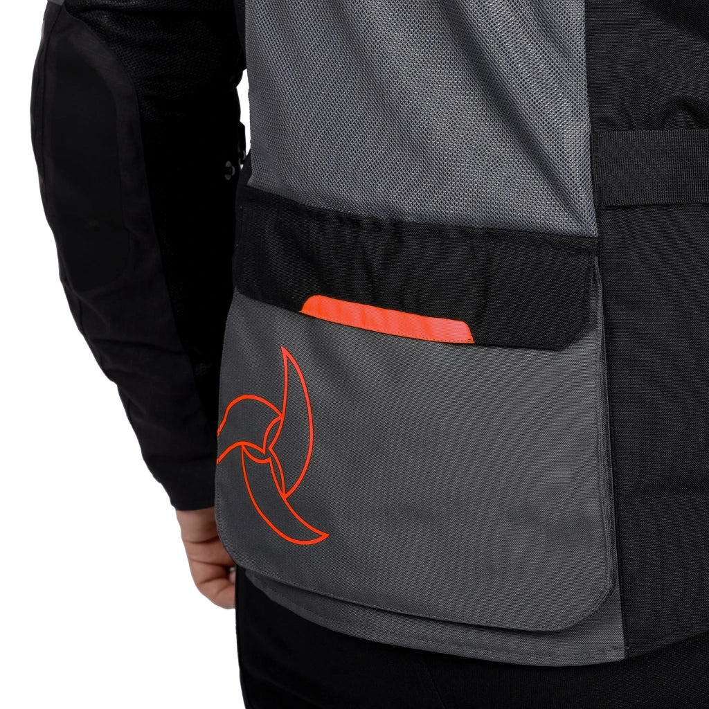 RAIDA ROVER 2 JACKET | GREY-RED