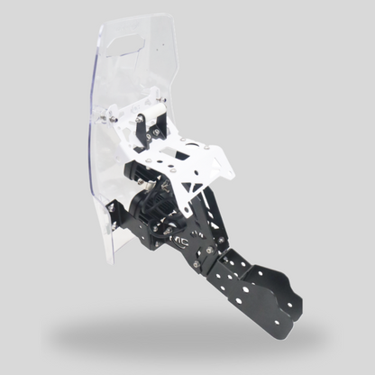 MOTOCARE MANTIS RALLY TOWER TOURING WINDSHIELD WITH CLAMP KIT FOR HERO XPULSE 210