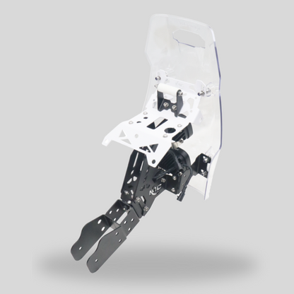 MOTOCARE MANTIS RALLY TOWER TOURING WINDSHIELD WITH CLAMP KIT FOR HERO XPULSE 210