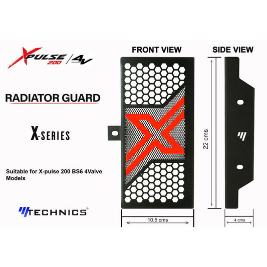 M TECHNICS RADIATOR GRILL 4V | XPULSE 200