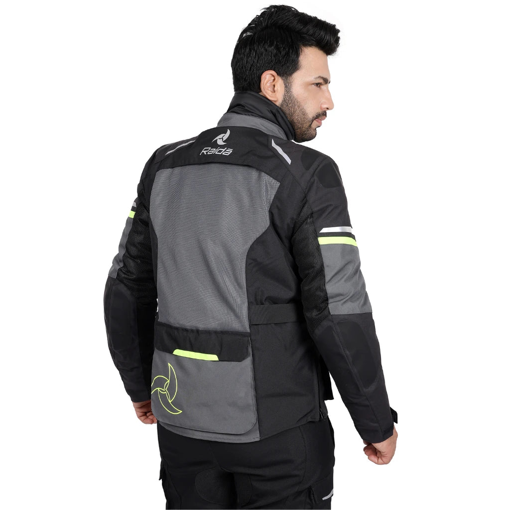 RAIDA ROVER 2 JACKET | GREY-HIVIZ