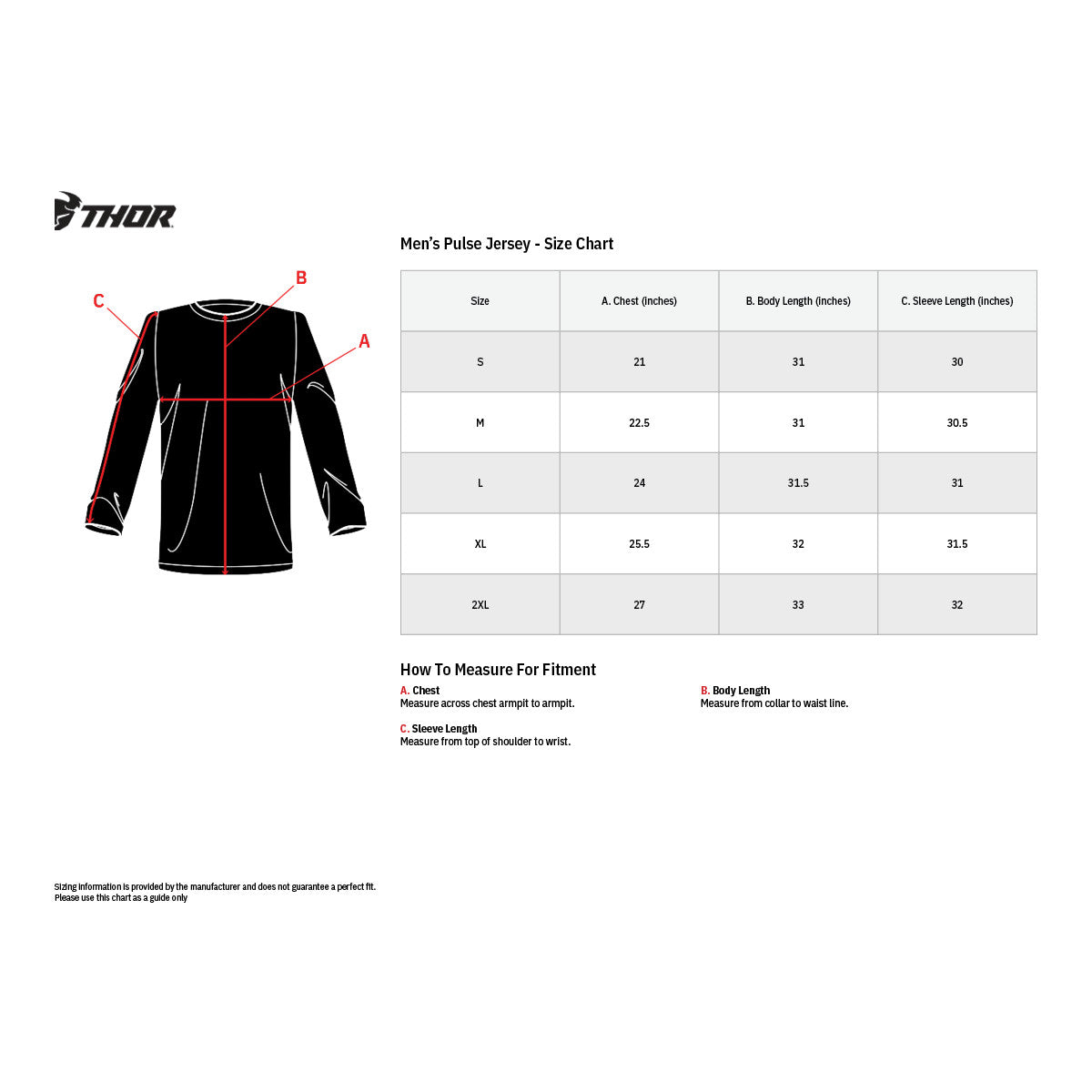 THOR SECTOR MINIMAL BLACK 30/S | JERSEY SET