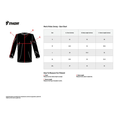 THOR SECTOR MINIMAL RED 34/L | JERSEY SET