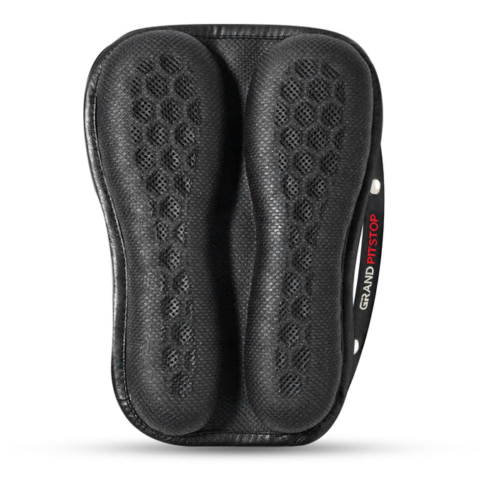 MOTORCYCLE HONEYCOMB GEL SEAT CUSHION FOR MEDICAL, OFFICES, HOME, MOTORCYCLE AND CAR LUMBAR SUPPORT - UNIVERSAL FIT & BREATHABLE DESIGN