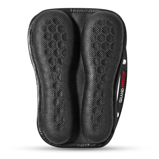 MOTORCYCLE HONEYCOMB GEL SEAT CUSHION FOR MEDICAL, OFFICES, HOME, MOTORCYCLE AND CAR LUMBAR SUPPORT - UNIVERSAL FIT & BREATHABLE DESIGN