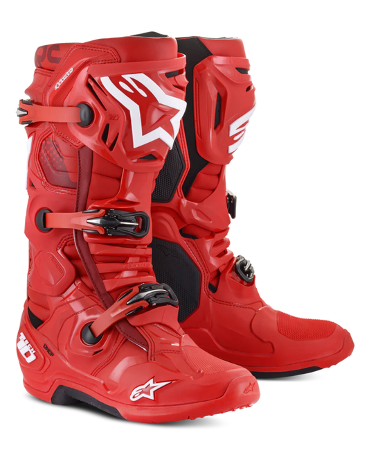 ALPINESTARS TECH 10 RED - US 9 | MX BOOTS