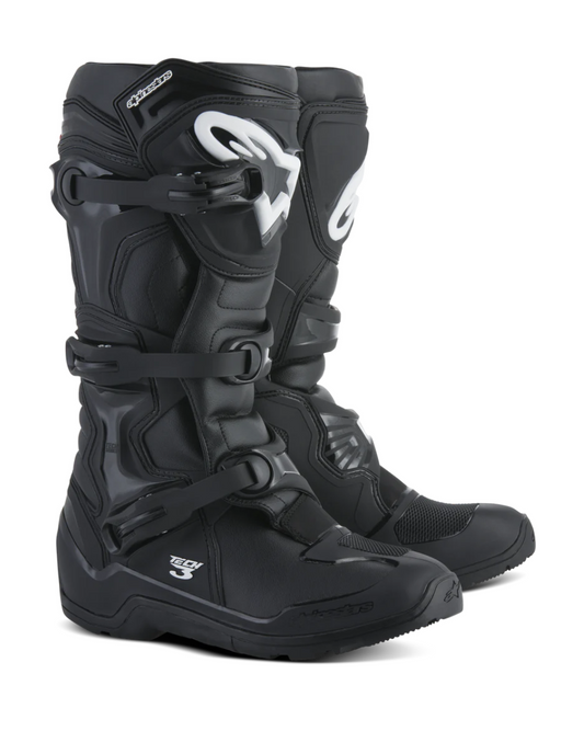 ALPINESTARS TECH 3 BLACK ENDURO - US 9,10 | MX BOOTS