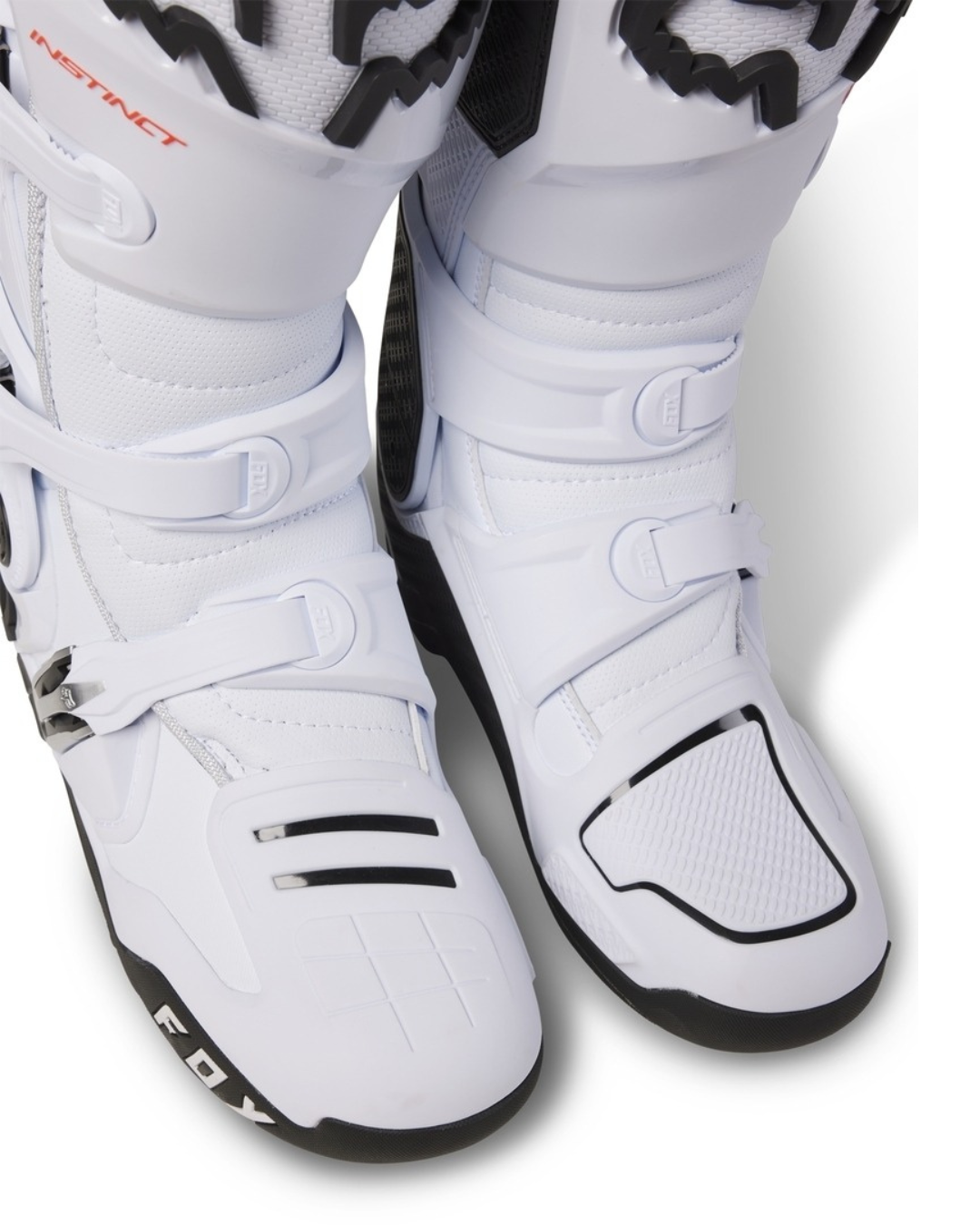 FOX RACING INSTINCT WHITE US 9| MX BOOTS