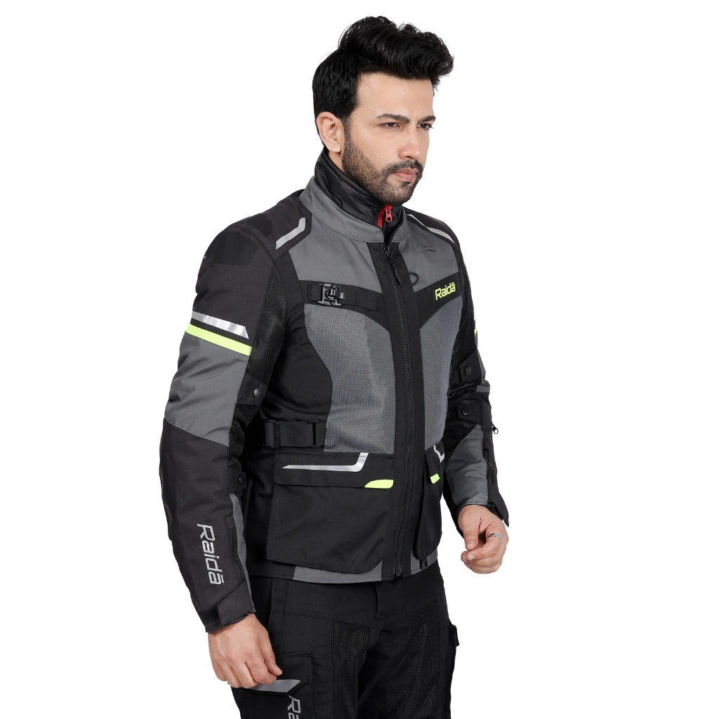 RAIDA ROVER 2 JACKET | GREY-HIVIZ