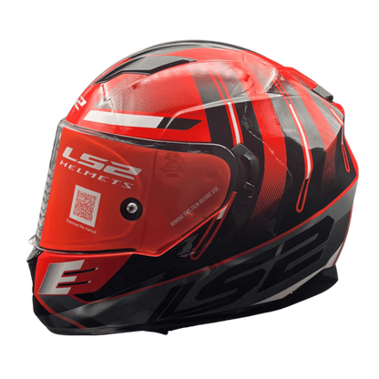 FF320 STREAM EVO SHADOW GLOSS RED WHITE (D-RING)