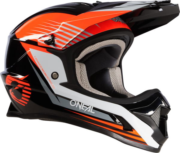 ONEAL 2023 1 SRS STREAM BLACKORANGE YOUTH HELMET (PRE-ORDER)