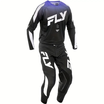 FLY RACING 2025 BLUE NEW OFF-ROAD MOTORCYCLE SHIRT | MX JERSEY SET (PRE ORDERS)