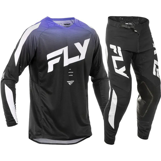 FLY RACING 2025 BLUE NEW OFF-ROAD MOTORCYCLE SHIRT | MX JERSEY SET (PRE ORDERS)