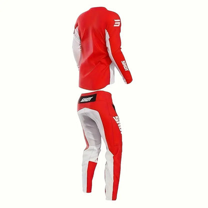 SHOT 2025  RED GEAR SET JERSEY PANTS MOTORCYCLE | MX JERSEY SET (PRE ORDERS)