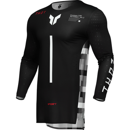 THOR NEW HIGH QUALITY BLACK AND RED MOTORCYCLE OFF ROAD | MX JERSEY SET (PRE ORDERS)