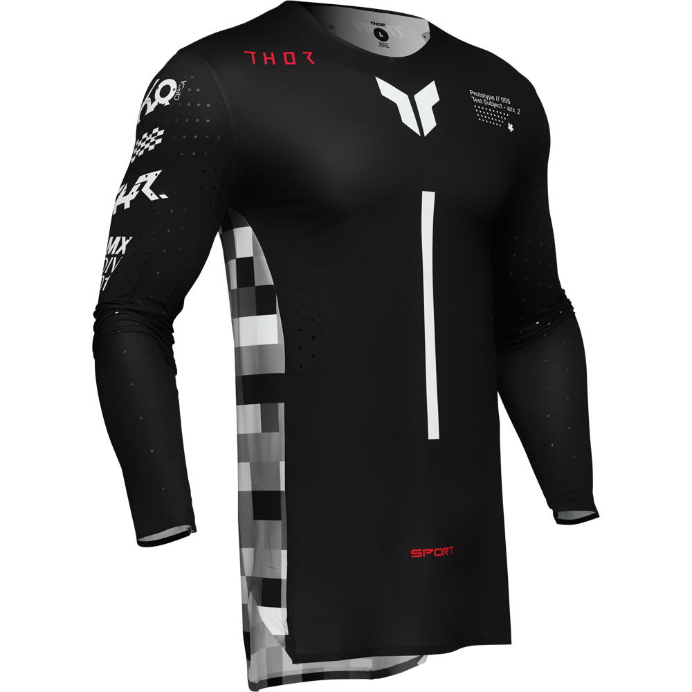 THOR NEW HIGH QUALITY BLACK AND RED MOTORCYCLE OFF ROAD | MX JERSEY SET (PRE ORDERS)