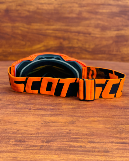 SCOTT PROSPECT  ORANGE/BLACK-GOLDEN LENS | MX GOGGLES