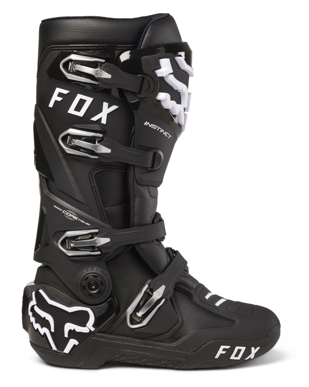 FOX RACING INSTINCT BLACK US 9,10 | MX BOOTS