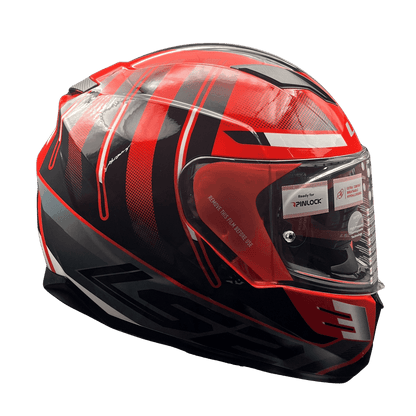 FF320 STREAM EVO SHADOW GLOSS RED WHITE (D-RING)