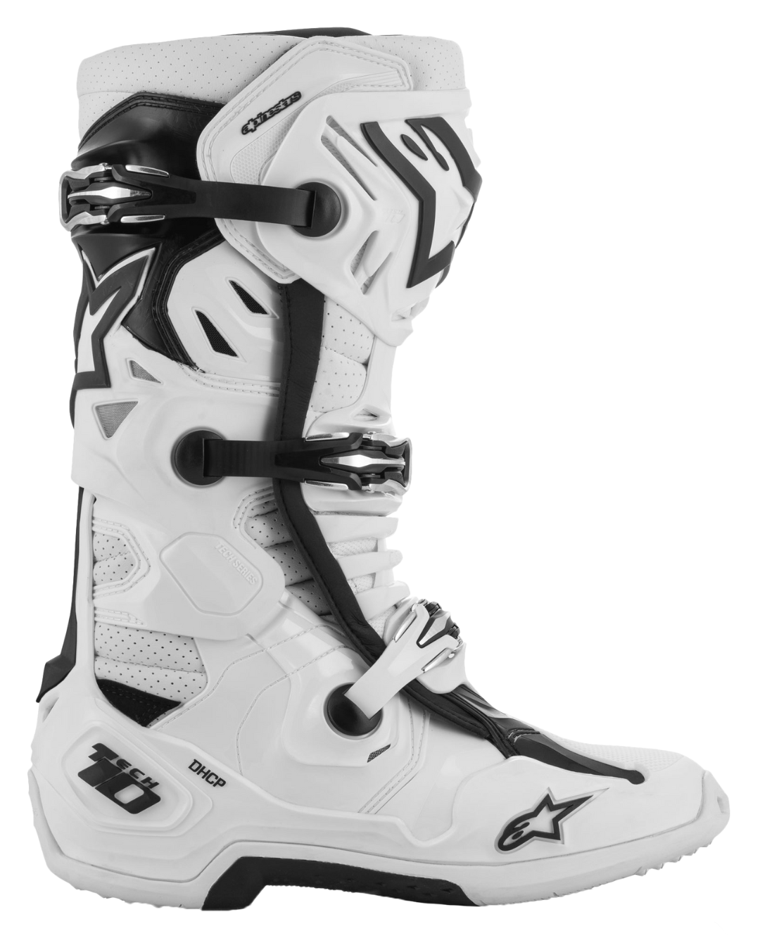 ALPINESTARS TECH 10 SUPERVENTED WHITE US 8 | MX BOOTS