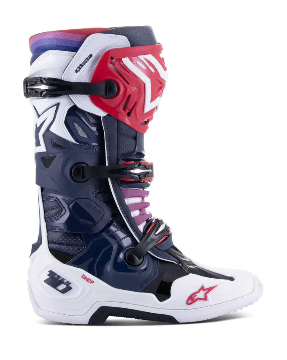 ALPINESTARS TECH 10 SUPERVENTED MOTOCROSS BLUE/WHITE/RED US 9,10 | MX BOOTS