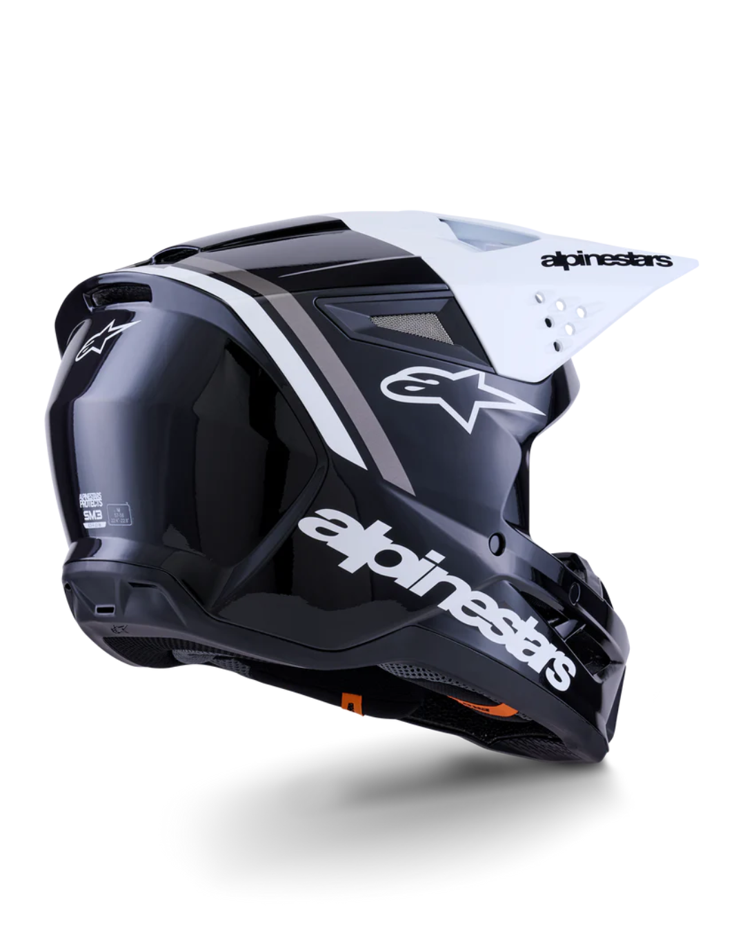 ALPINESTARS SM3 RADIUM BLACK/WHITE L | MX HELMET