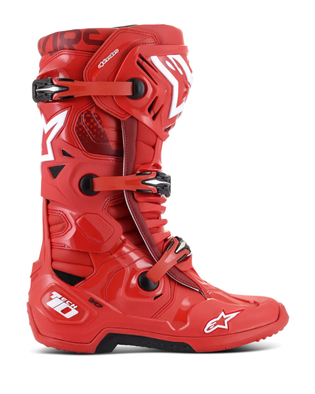 ALPINESTARS TECH 10 RED - US 9 | MX BOOTS