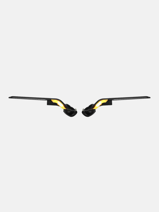 SUPER STEALTH REAR VIEW MIRROR WITH INDICATOR FOR R15 V3/V4