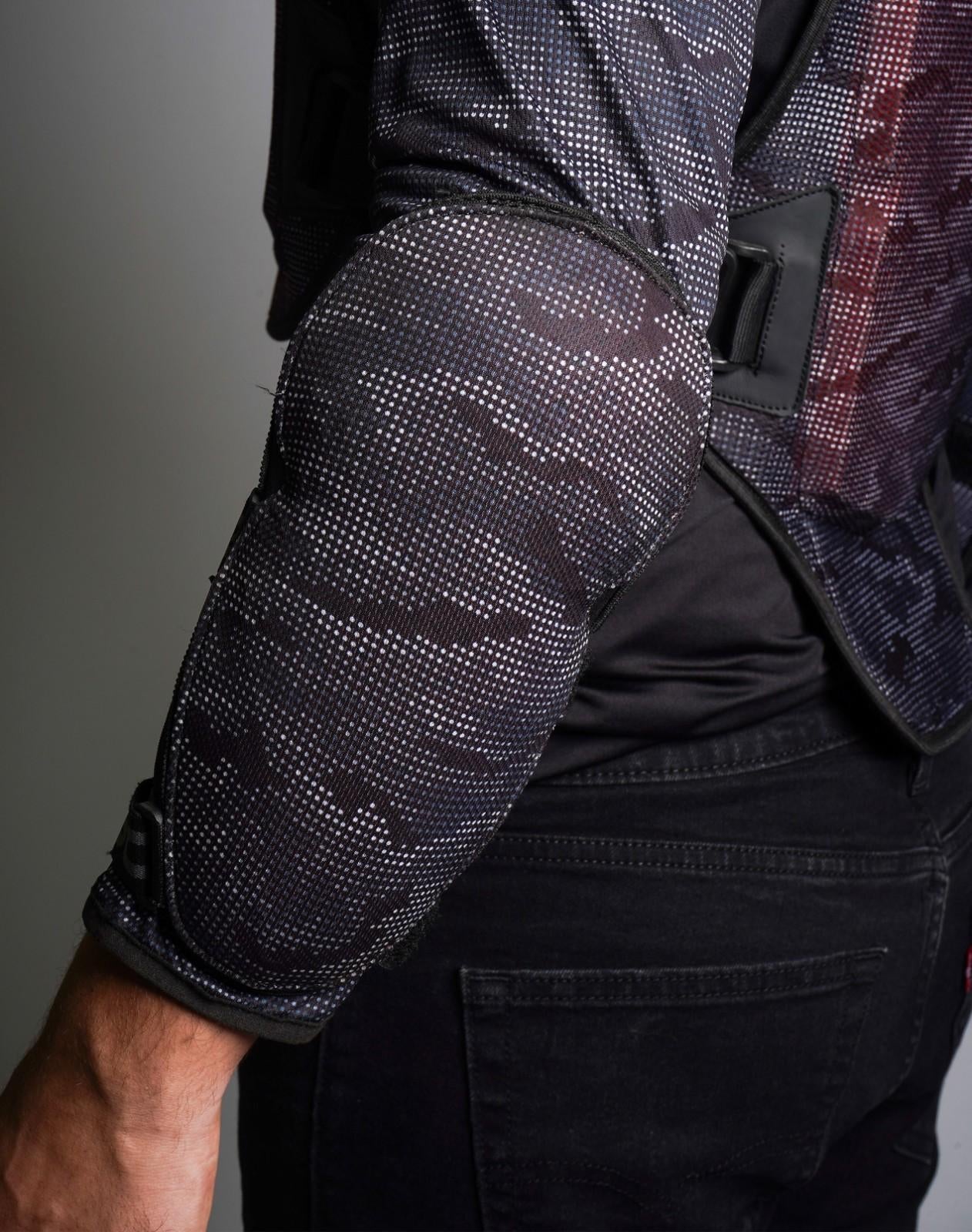 DSG Bionic ADV Protector Riding Jacket Camo Grey