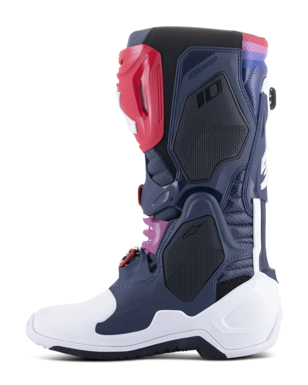 ALPINESTARS TECH 10 SUPERVENTED MOTOCROSS BLUE/WHITE/RED US 9,10 | MX BOOTS