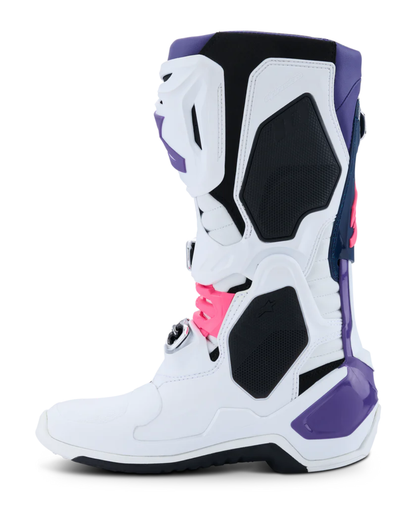 ALPINESTARS TECH 10 VIOLET/WHITE - US 10 | MX BOOTS