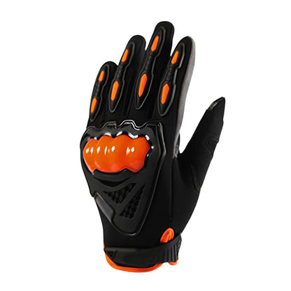 LGP- 035 FULL FINGER MOTORCYCLE RIDING GLOVES WITH TOUCHSCREEN FINGERS, HARD KNUCKLE