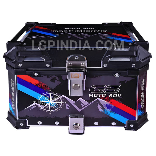 LGP TOP BOX 45L GS MOTO ADV WITH BACKREST