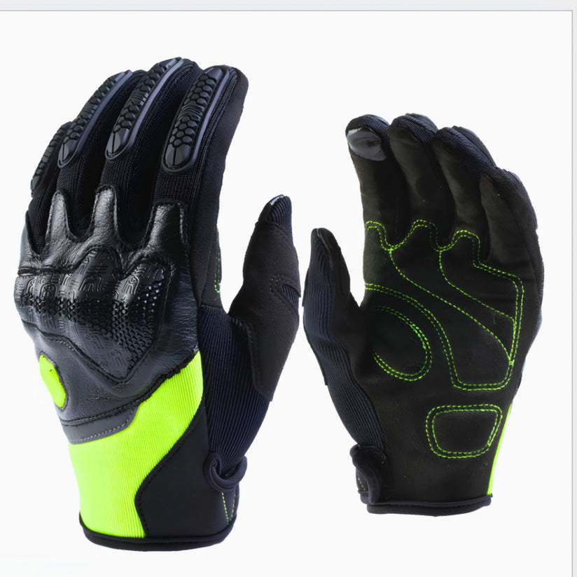 LGP- 030 FULL FINGER MOTORCYCLE RIDING GLOVES WITH TOUCHSCREEN, ANTI-SLIP PALM, WINDP