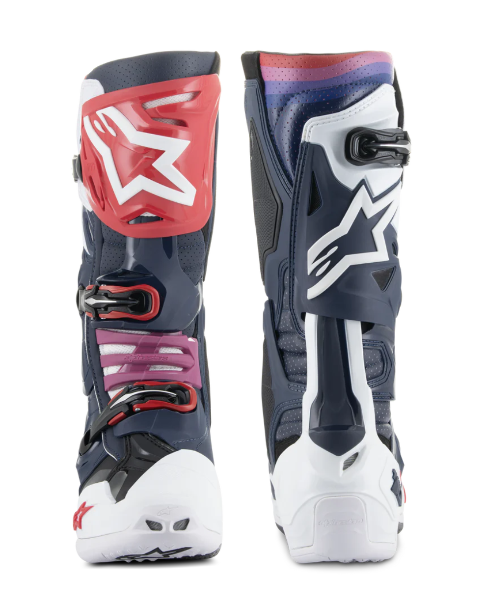 ALPINESTARS TECH 10 SUPERVENTED MOTOCROSS BLUE/WHITE/RED US 9,10 | MX BOOTS
