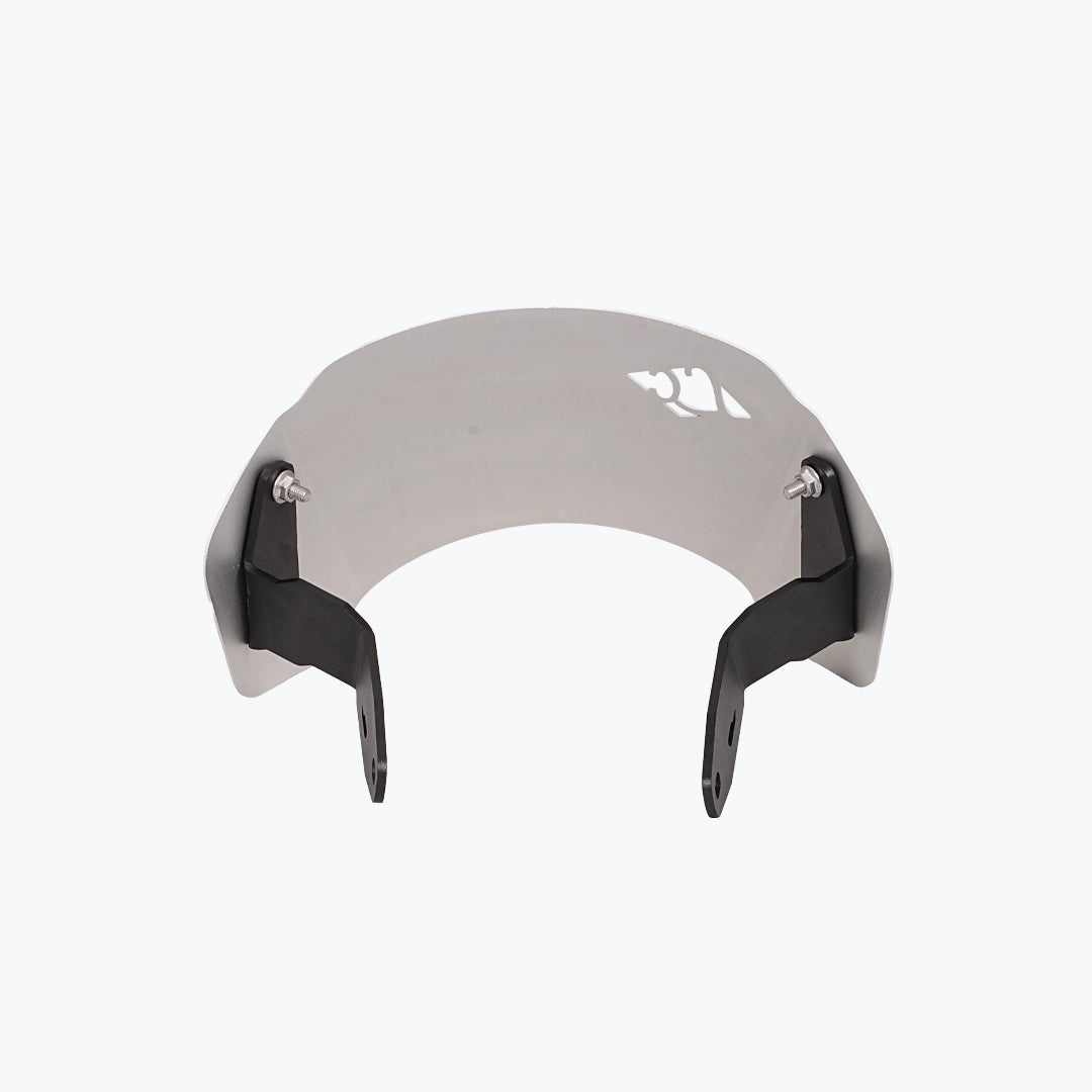 LEGUNDARY YAMAHA XSR 155 ZEPHYR VISOR BLK SILVER