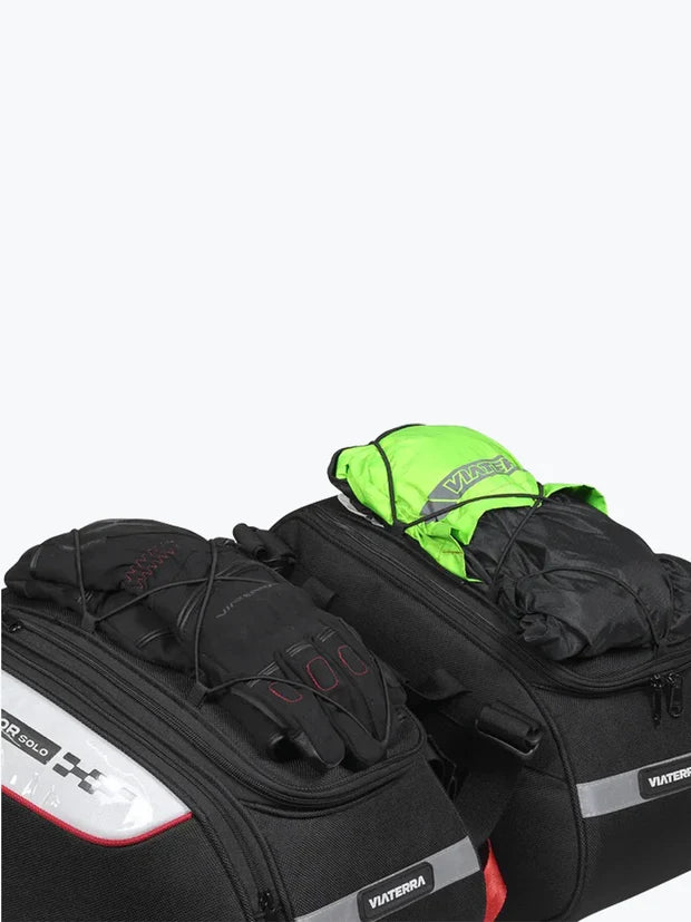 VIATERRA CONDOR SOLO 100% WATERPROOF SADDLE BAG BLACK