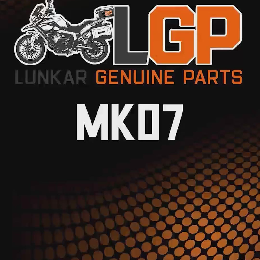 LGP- MK07 DUAL BEAM LED SPOTLIGHT FOR BIKE PAIR, 60W 7000LM, YELLOW LOW BEAM & WHITE HIGH BEAM, IP67 W
