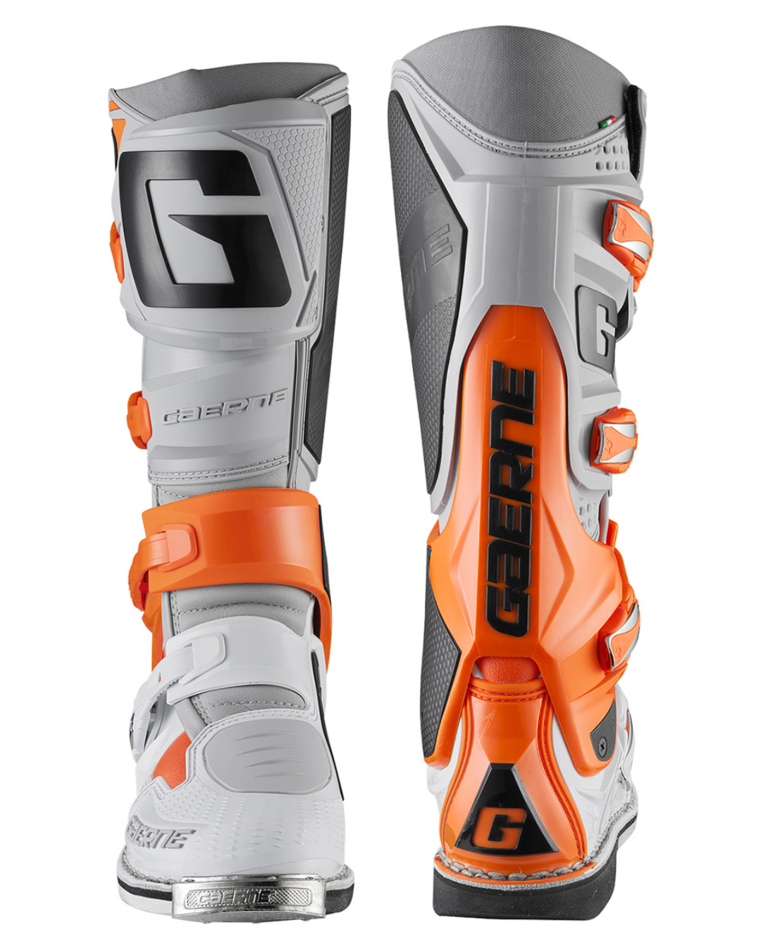 GAERNE SG12 ORANGE / GREY / WHITE US 9 | MX BOOTS