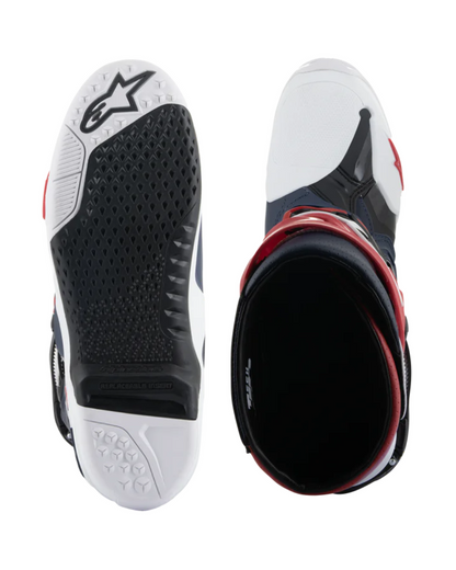 ALPINESTARS TECH 10 SUPERVENTED MOTOCROSS BLUE/WHITE/RED US 9,10 | MX BOOTS