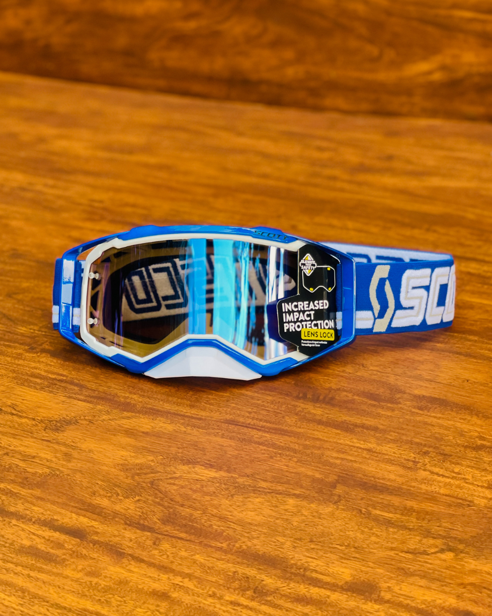 SCOTT PROSPECT BLUE-BLUE LENS | MX GOGGLES