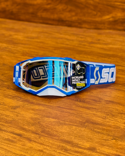 SCOTT PROSPECT BLUE-BLUE LENS | MX GOGGLES