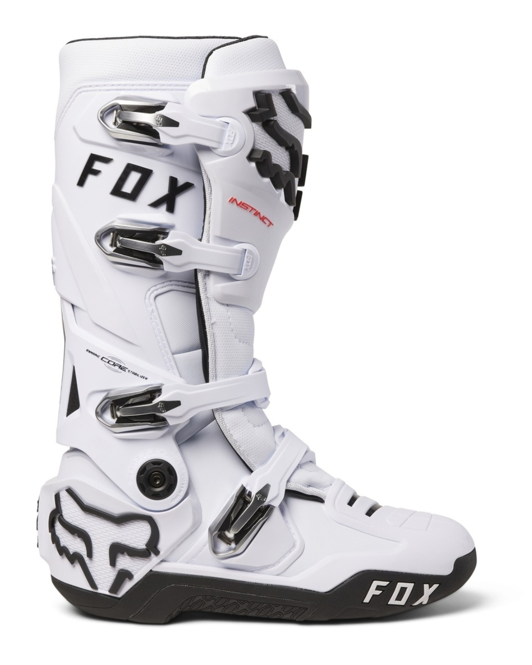 FOX RACING INSTINCT WHITE US 9| MX BOOTS