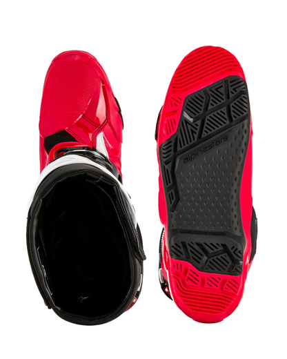 ALPINESTARS TECH 10 ENDURO BLACK/WHITE/RED  - US 10 | MX BOOT